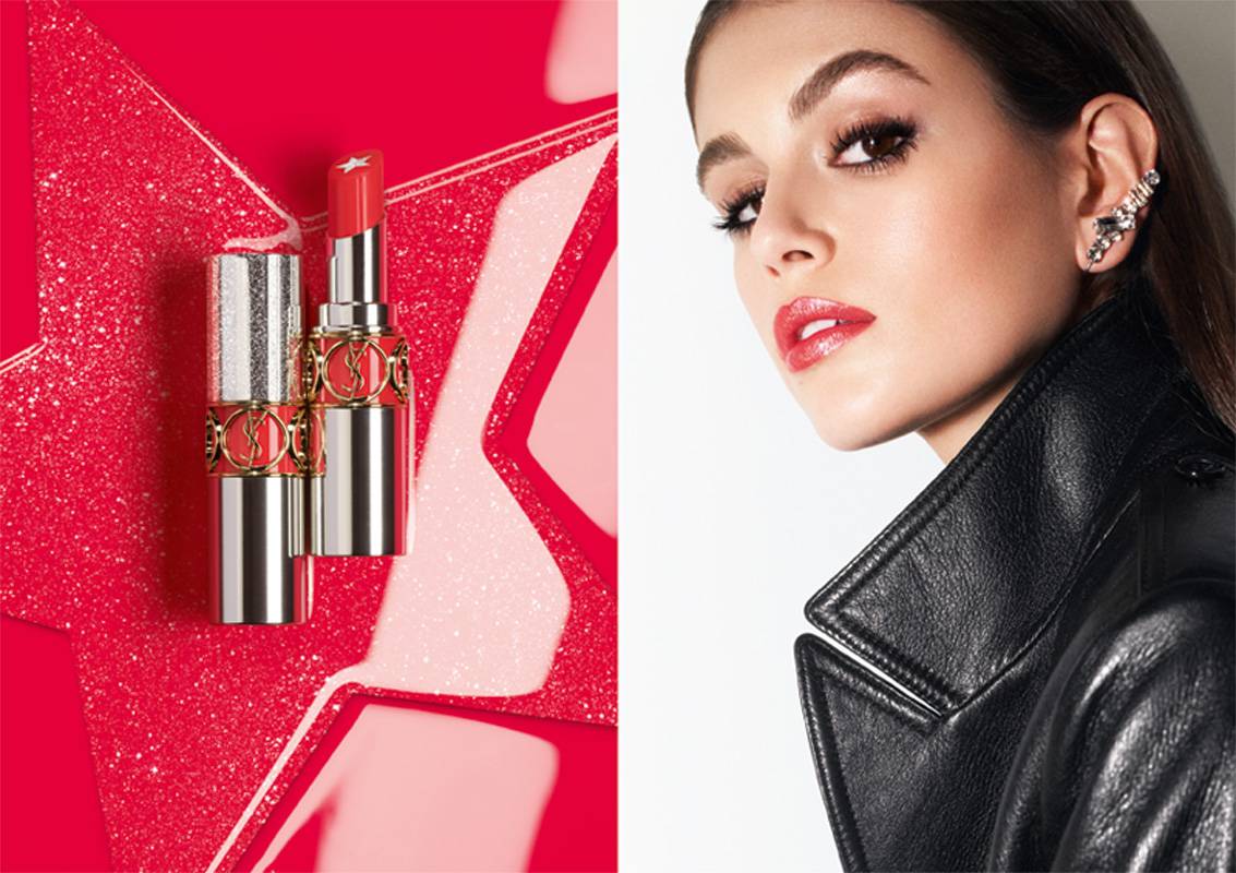 من إيف سان لوران، أحمر الشفاه الفائق التميّز ROUGE VOLUPTÉ ROCK’N SHINE