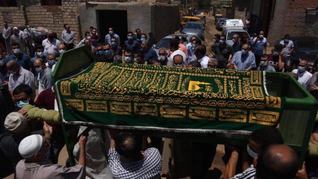 جنازة الدكتور محمد مشالي طبيب الغلابة