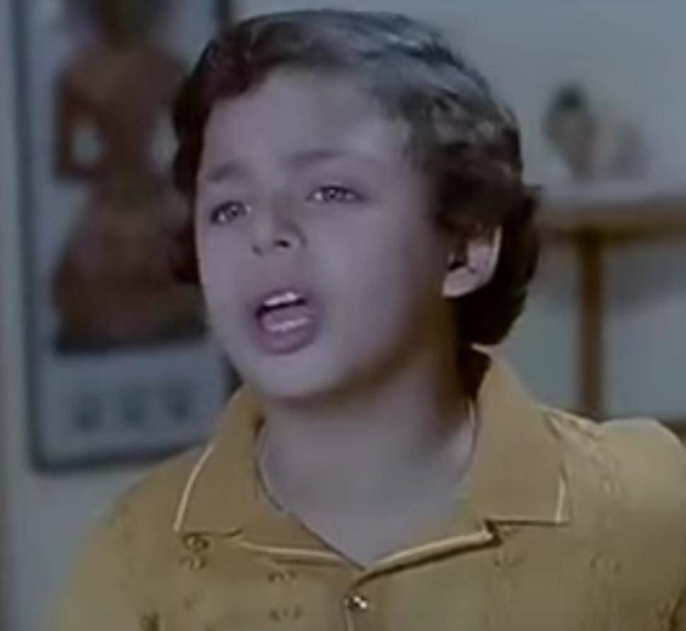 صورة حديثة لممثل دور الطفل 