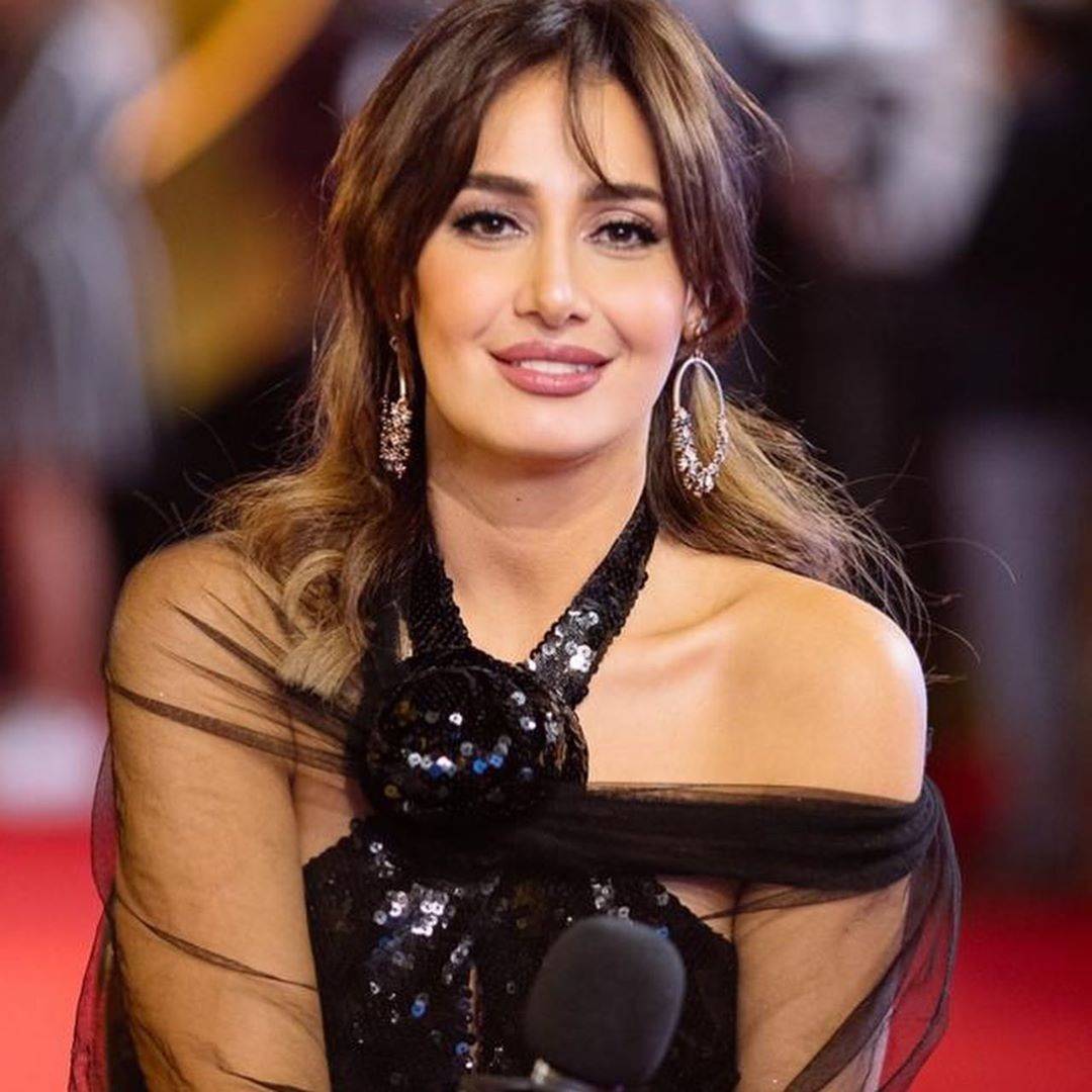 حلا شيحة تتضامن مع لبنان بصورة مع أهلها