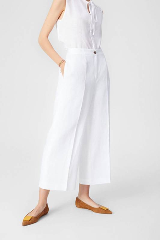 Culotte Linen Trousers
