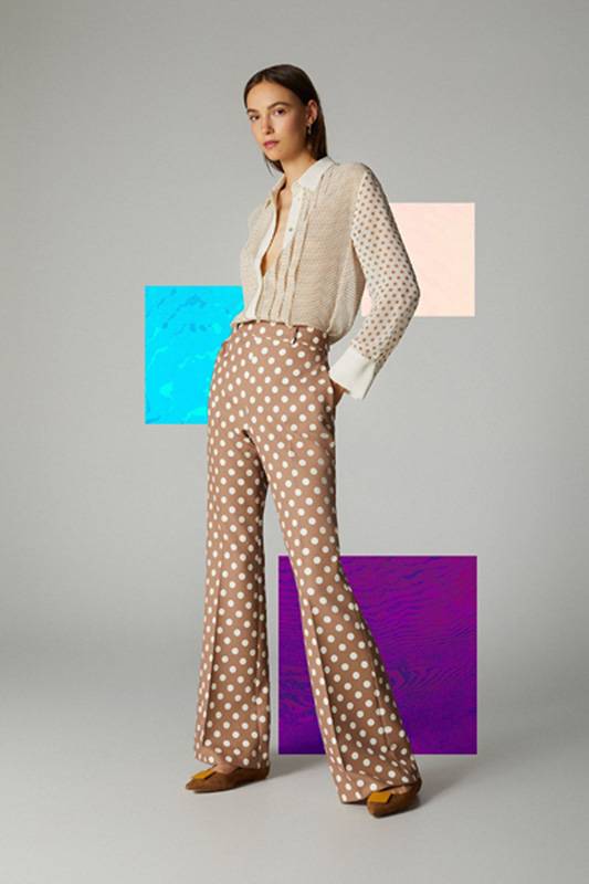 Polka-Dots-Flared-Trousers-
