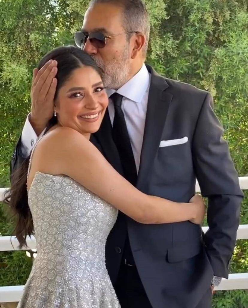 بالفيديو والصور - مدحت العدل يحتفل بخطوبة إبنته.. وهذا ما فعله محمد رمضان