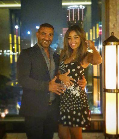 بالصور - أحمد سعد يعبّر عن حبّه لخطيبته بطريقته الخاصة