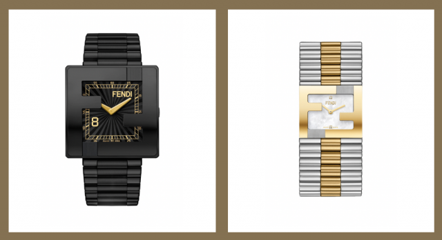 ساعة مميزة معززة بسوار  عصري من Fendimania Bracelet