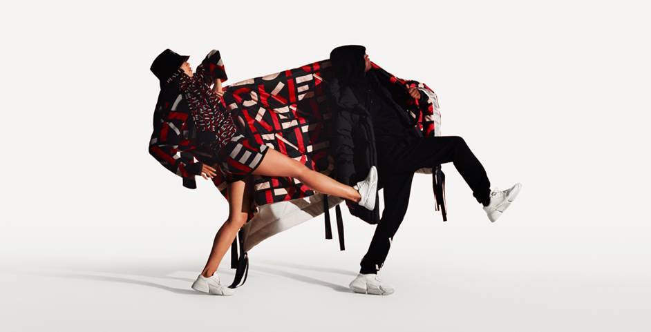 مجموعة كنزو الرياضية تعتمد على الخطوط الغرافيكية