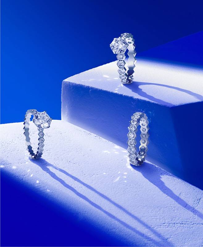 خطوط ماسية ممتعة في مجوهرات Chaumet