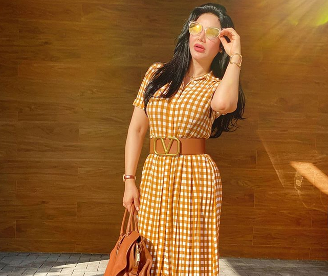 بالصورة – لجين عمران تكشف حيلة تتبعها لحرق الدهون بعد الوجبات الدسمة