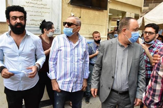 أحمد السبكي في جنازة المنتصر بالله