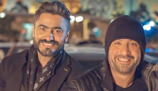 تامر حسني وأحمد السقا في فيلم الفلوس