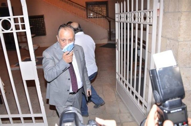 أشرف زكي في عزاء المنتصر بالله