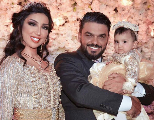 الصور الأولى لمولودة دنيا بطمة الجديدة وشقيقة حلا الترك