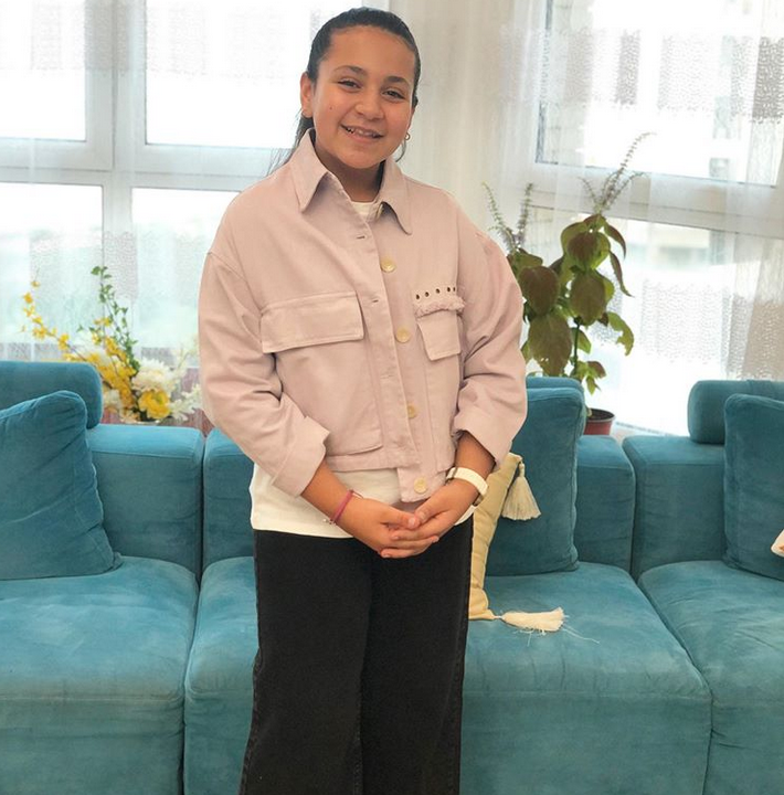 صورة لجنى المقداد نجمة 