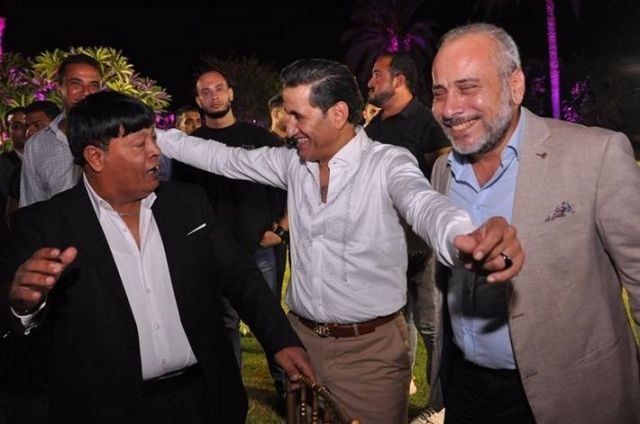 عبد الباسط حمودة مع شيبة