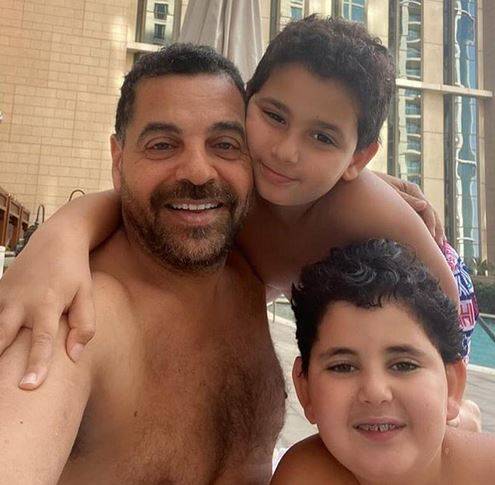 بالصور - طارق العريان يردّ على معاتبة نجل أصالة بطريقته الخاصة