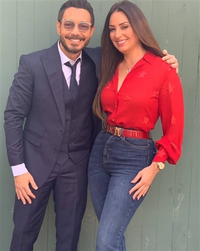 نرمين الفقي وأحمد زاهر