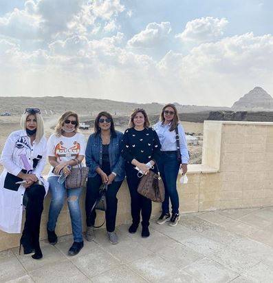 بالفيديو والصور - نجمات مصر يشاركن في أكبر كشف أثري في القرن