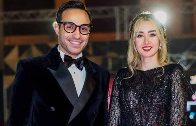 بالصور - هنا الزاهد تحتفل بعيد ميلاد احمد فهمي على طريقتها الرومنسية