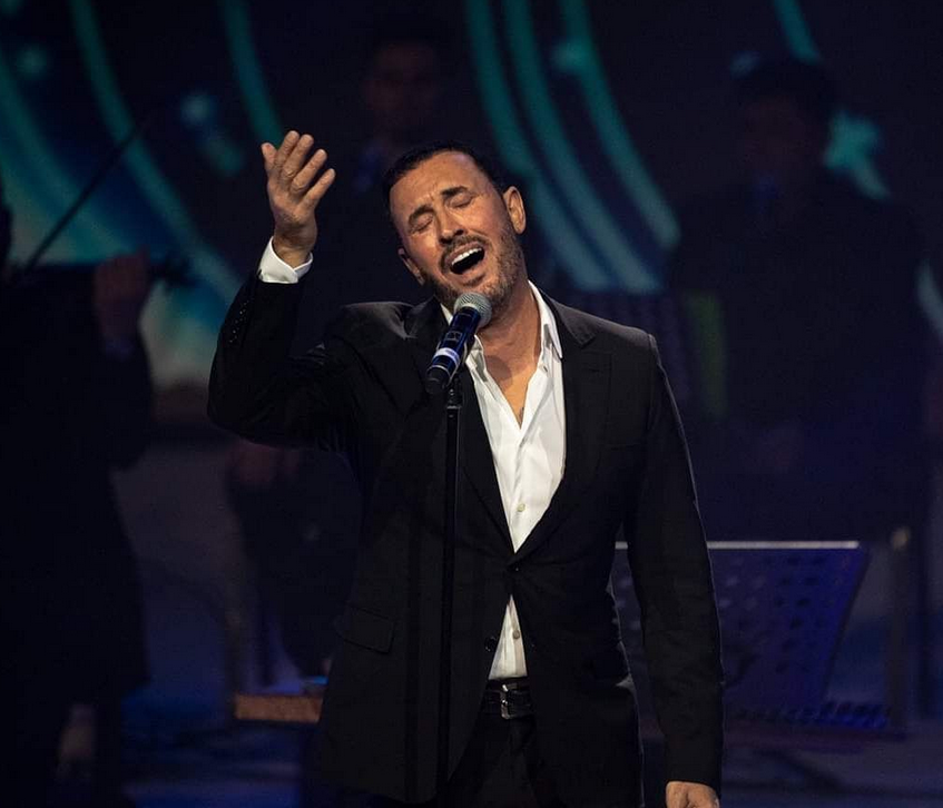 صورة لحفيدتَي كاظم الساهر تثيران اهتمام الجمهور