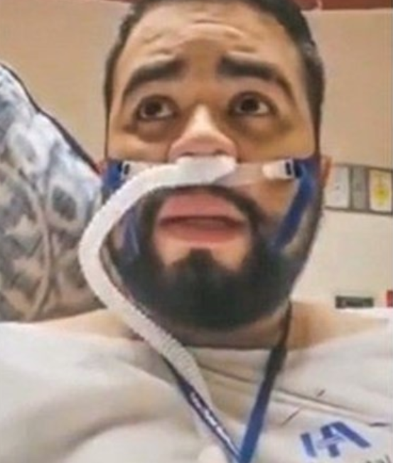 فيديو مؤثر جداً – رسالة من ممرض مصاب بكورونا قبل وفاته بساعات