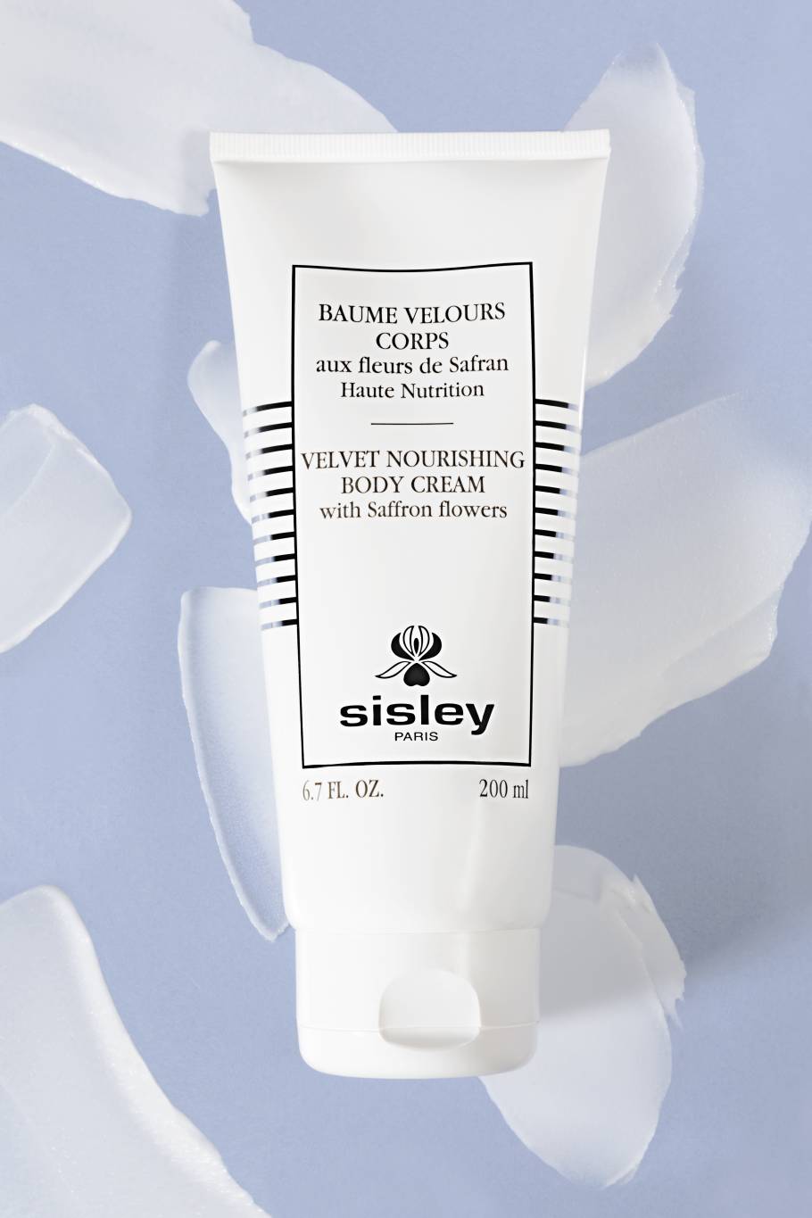 سيسلي Sisley تقدم VELVET NOURISHING BODY CREAM كريم الجسم المغذي مع زهور الزعفران