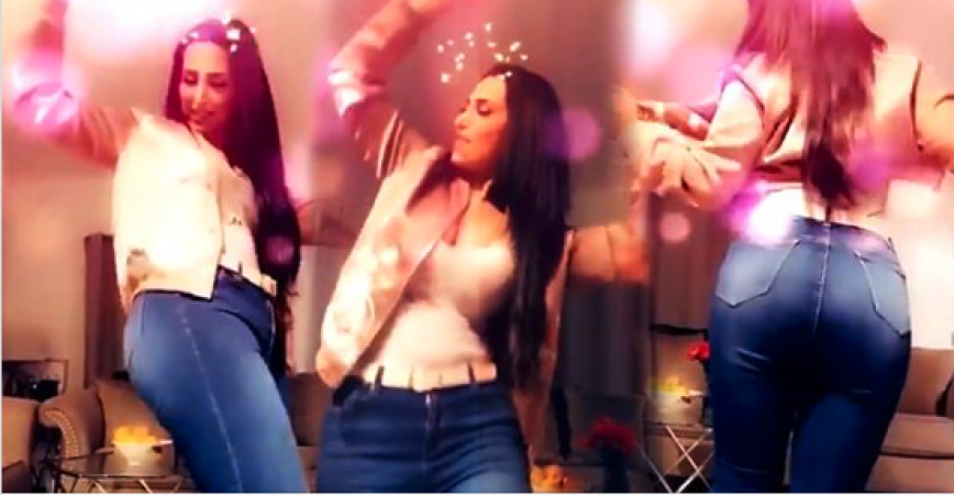 بالفيديو - هند القحطاني تستعرض خزائن ملابسها وفخامة منزلها