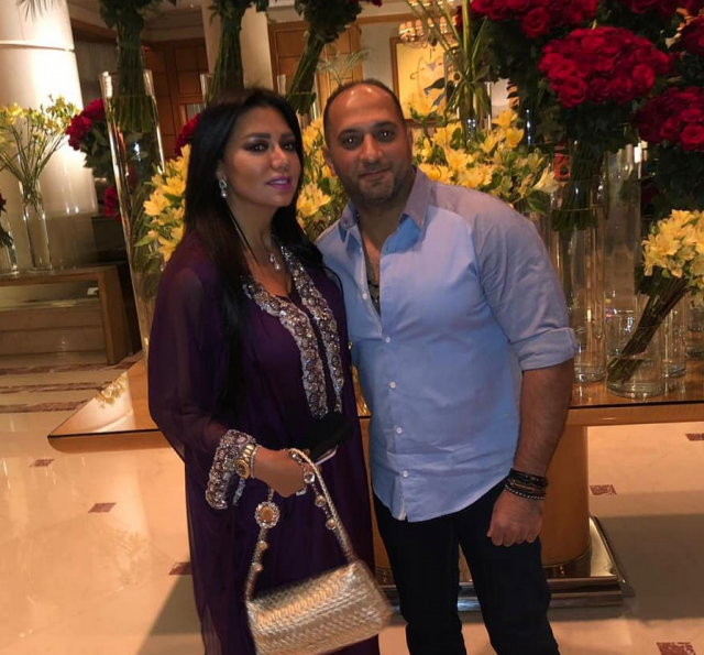 رانيا يوسف وشقيقها 