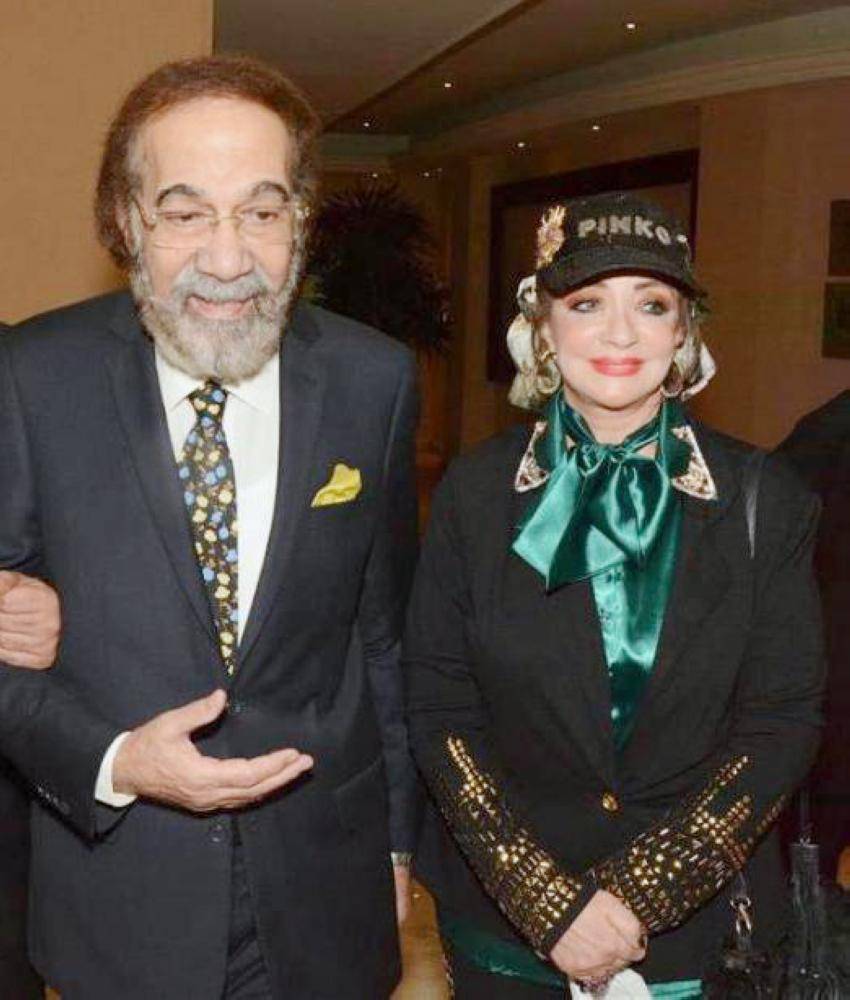 شهيرة تنشر صورة اللقاء الرومنسي الأول بينها وبين الراحل محمود ياسين