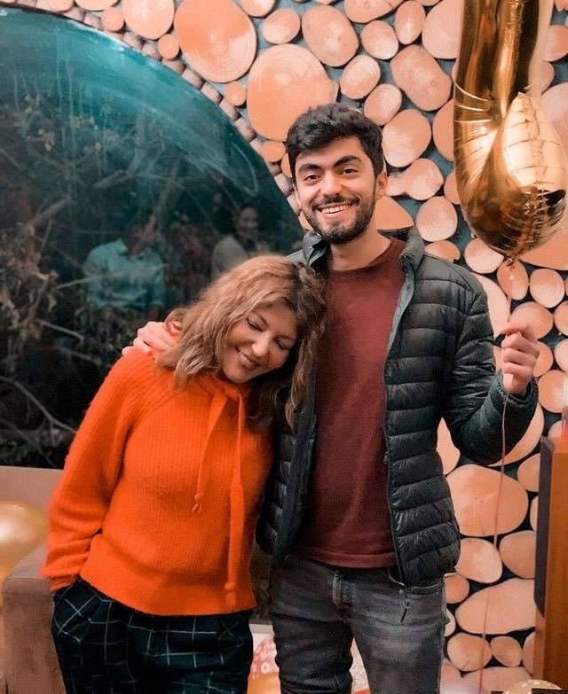  سميرة سعيد وابنها شادي