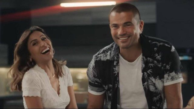 إشارات انفصال عمرو دياب ودينا الشربيني!