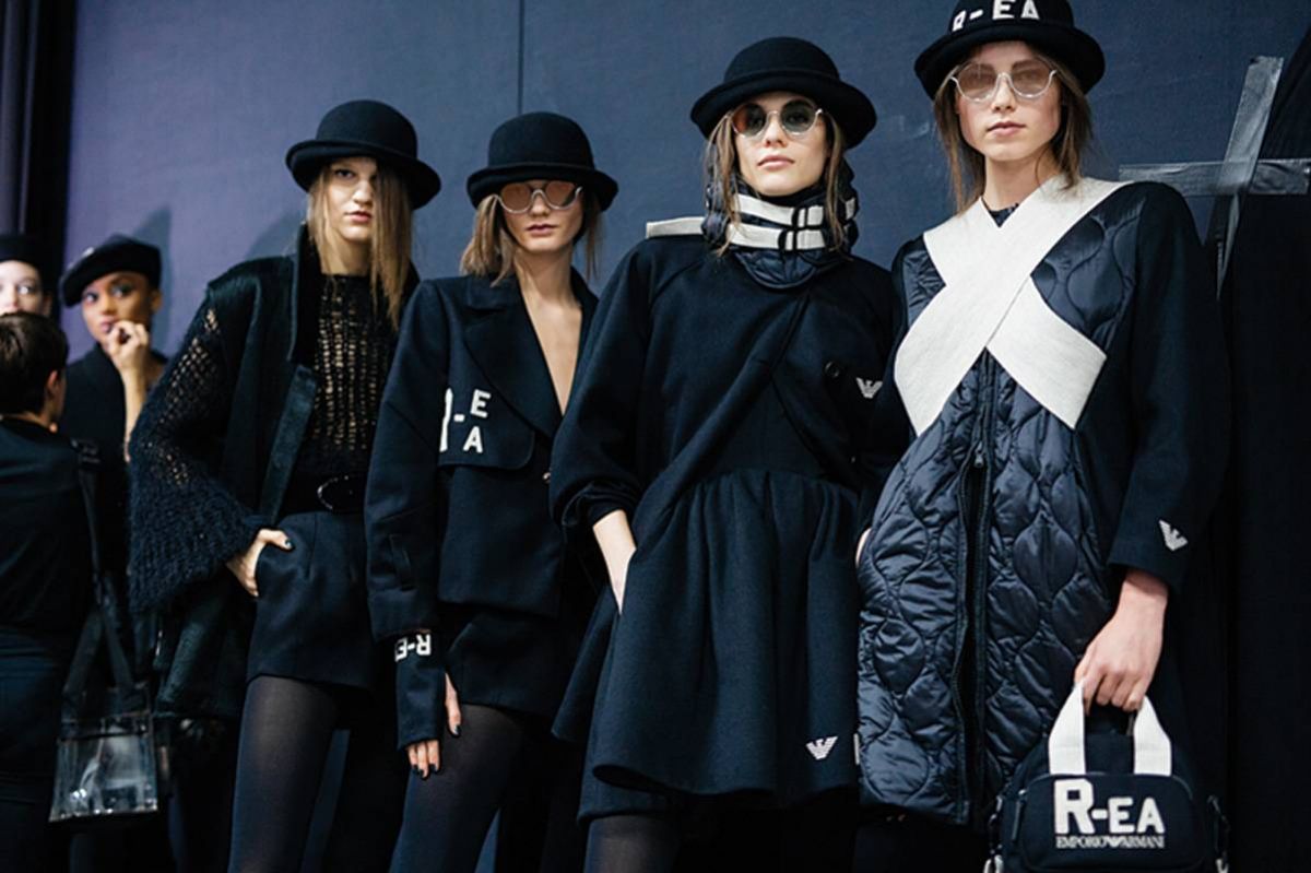 EMPORIO ARMANI مجموعة تقول نعم نعم لإعادة التدوير