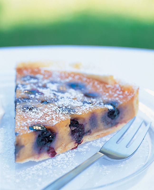 تارت التوت الأزرق