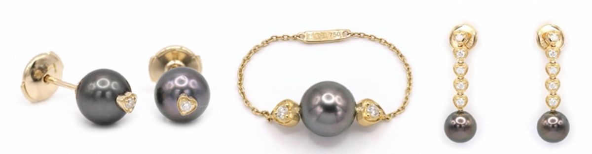 اللآلىء في مجموعة مجوهرات MKS