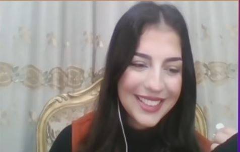بالفيديو - حفيدة نجمة مصرية تخطف الأنظار بجمالها ولا تجيد التحدّث بالعربية