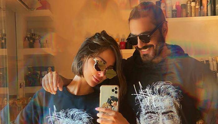 فيديو رائع يستعرض هدية تامر حسني الرومانسية لزوجته