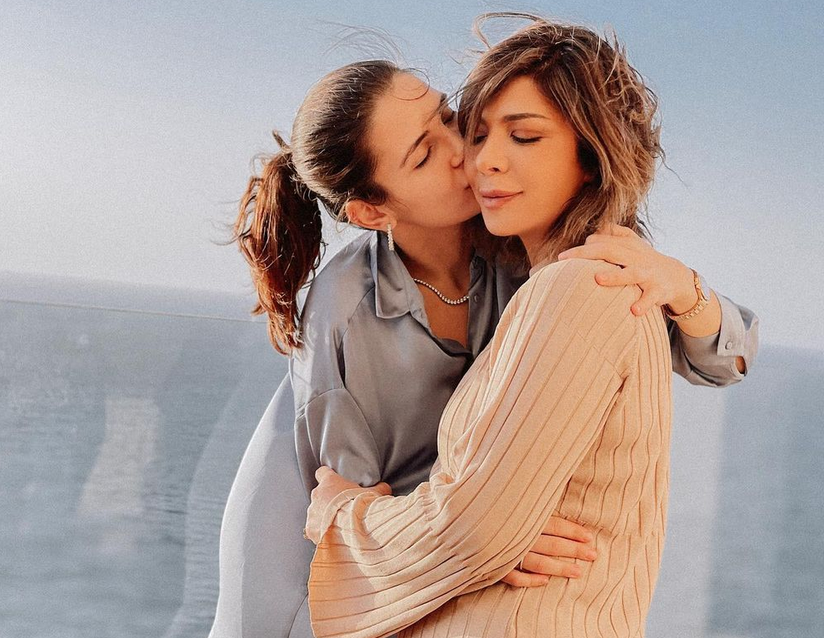 بالصور – شاهدوا شكل شام ابنة أصالة قبل 24 عاماً... جمال لافت