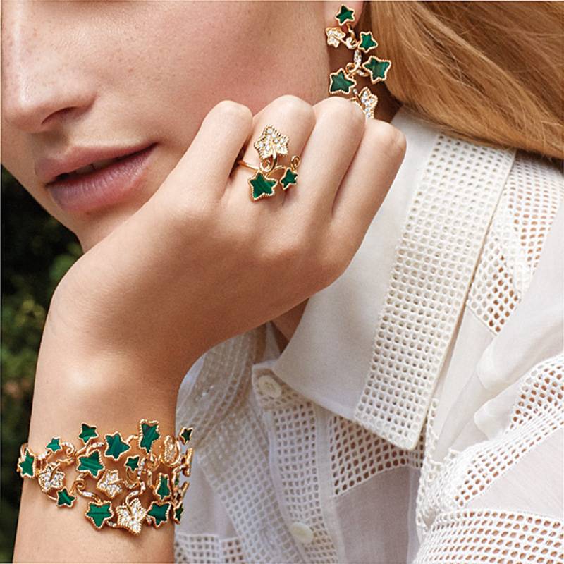 DIOR LEAVES OF LOVE... مجوهرات من الطبيعة تجلب الحظ