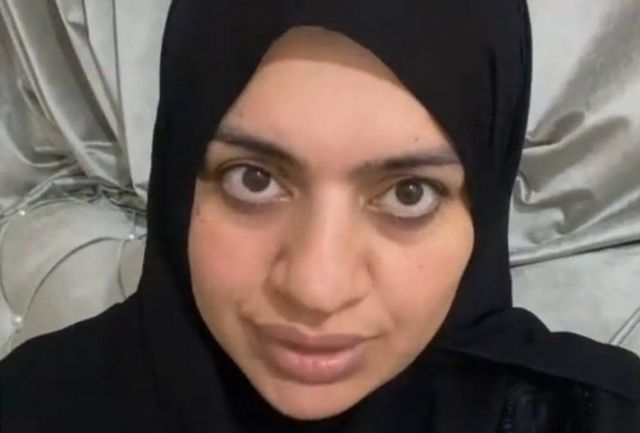 بالفيديو  - بعد نزعها الحجاب وتعرّضها للتعنيف... ابن أميرة الناصر يهدّدها