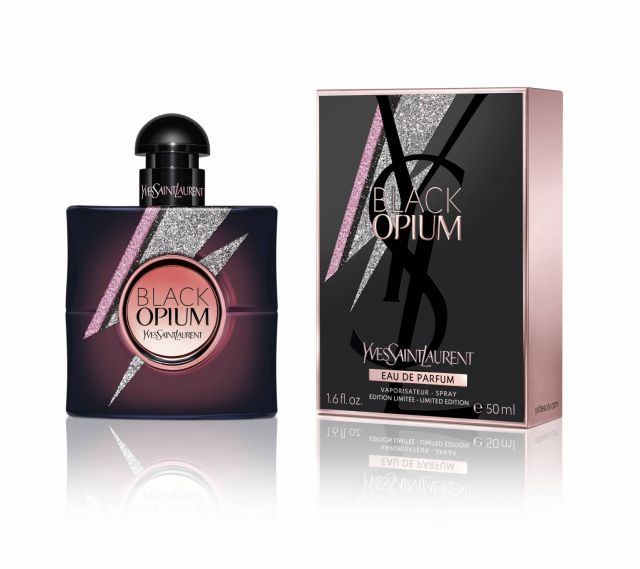 عطر Black Opium Eau De Parfum Storm Illusion القارورة الجديدة بالإصدار المحدود