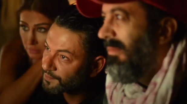 فيديو من الكواليس - رقص وغناء زياد برجي ونادين الراسي وهبة نور