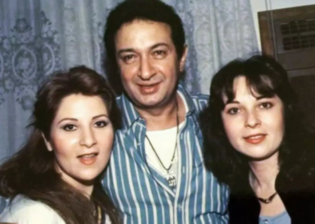 نورا وبوسي مع الراحل نور الشريف 