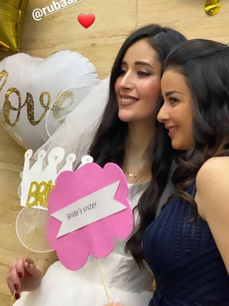 الصور الأولى من حفل زفاف ربى السعدي.. فستانها أنيق