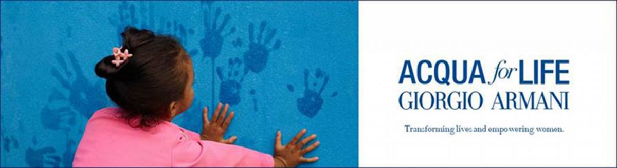 مبادرة دار Giorgio Armani العالمية لتوفير المياه النظيفة.. إليكم التفاصيل