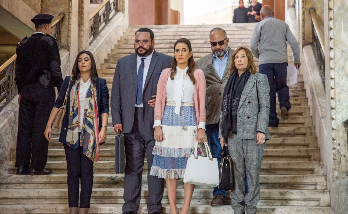 أمينة خليل وبيومي فؤاد في 