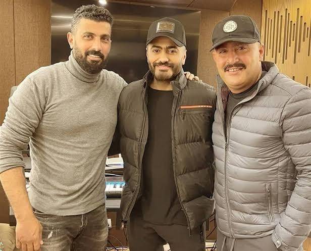 بالفيديو - أحمد السقا يكشف كواليس تسجيل تامر حسني تتر 