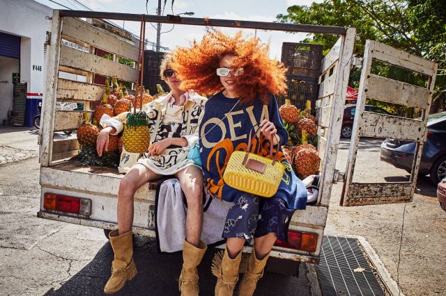 LOEWE Paula's Ibiza Credit Gray Sorrenti