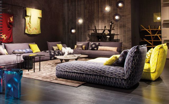 مواجهة زخرفية جميلة بين الألوان المشرقة والداكنة