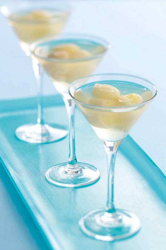 عصير الزنجبيل والليتشي