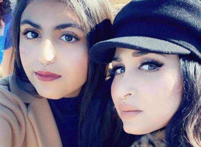 بالفيديو – للمرة الأولى ابنة هند القحطاني بالعباءة وغطاء الرأس