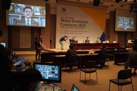 مؤتمر الصحافيين العالمي 2021 يناقش: دور الصحافة ما بعد حقبة كورونا وقضايا المناخ العالمي